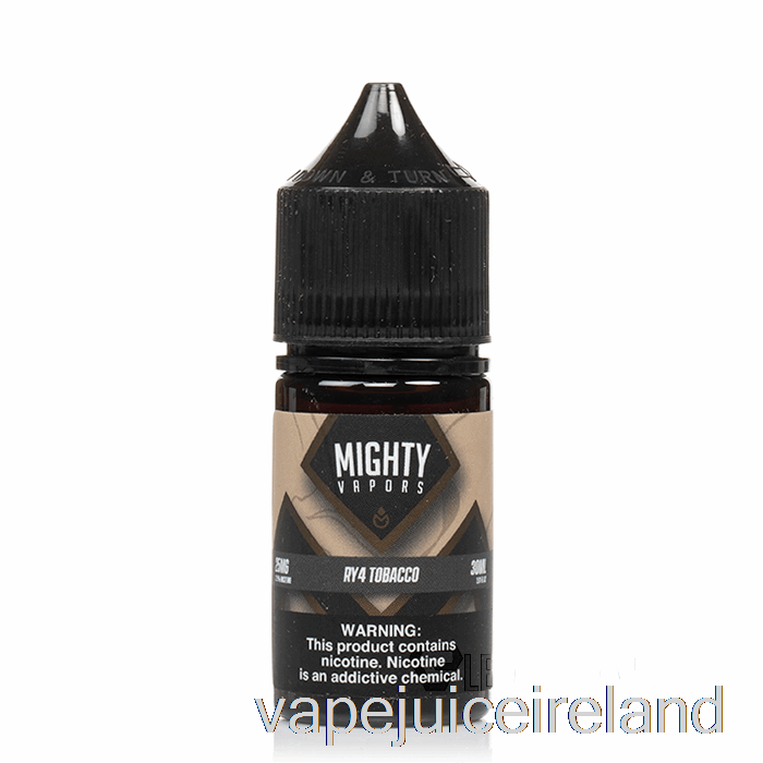 Vape Juice RY4 Tobacco - Mighty Salts - 30mL 25mg